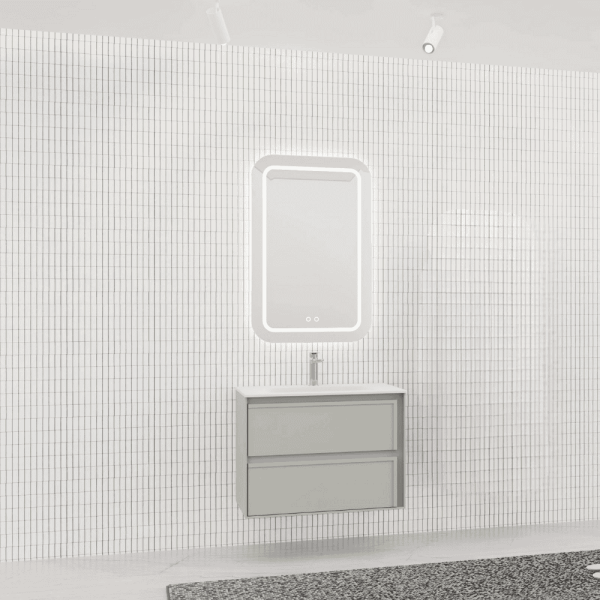 Aquanil Elisa Banyo Dolap Takımı 80cm Nane Yeşili - 1