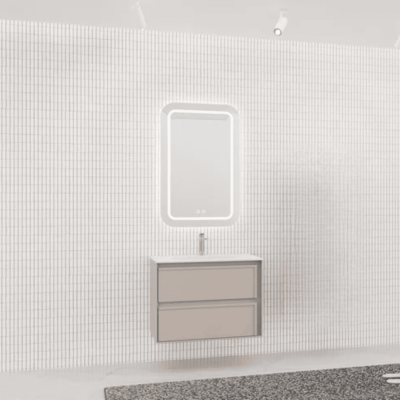 Aquanil Elisa Banyo Dolap Takımı 80cm Vizon - AQUANİL