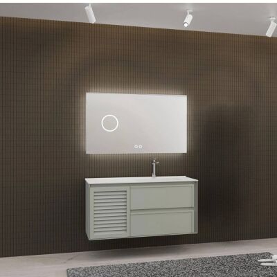 Aquanil Linze Banyo Dolap Takımı 120cm Nane Yeşili - AQUANİL