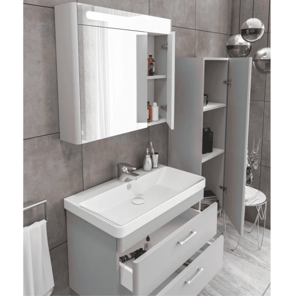 Aquanil Maria Banyo Dolap Takımı 60cm Gri - 2