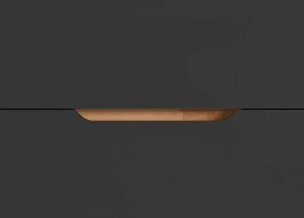 Badella Belen Banyo Dolap Takımı 85cm Antrasit BELEN 5585 V51 - 2