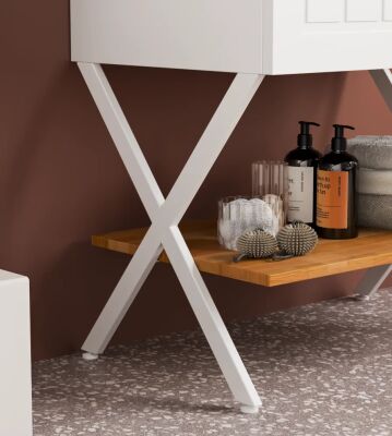 Badella Beta Banyo Dolap Takımı 65cm Beyaz BETA 2865 V52 - 3