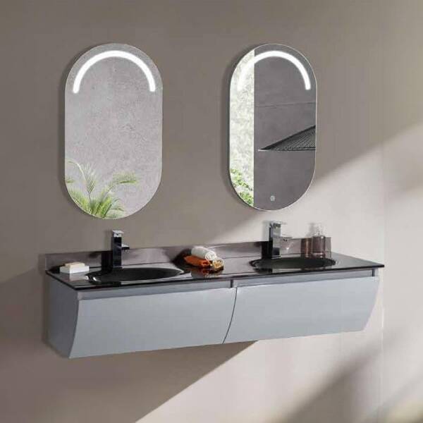 Badella Dolce Banyo Dolap Takımı DOLCE 34140 V31 140cm Gri - 1