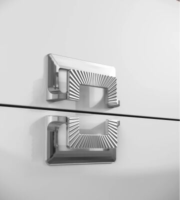 Badella Hammer Banyo Dolap Takımı 100cm Beyaz HAMMER 55100 V53 - 3