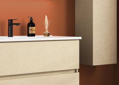 Badella Lines Banyo Dolap Takımı 100cm İnci LINES 55100 V51 - 3