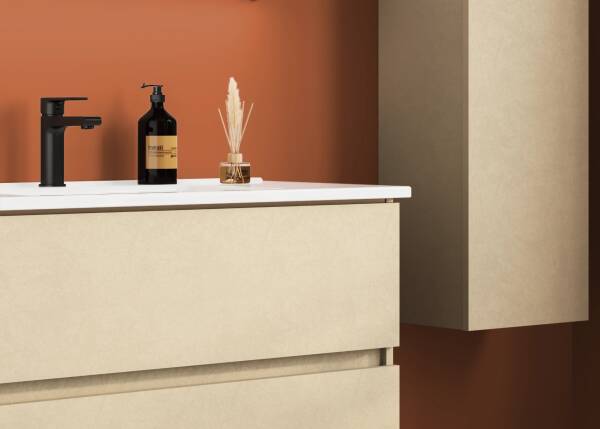 Badella Lines Banyo Dolap Takımı 100cm İnci LINES 55100 V51 - 3