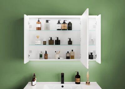 Badella Moderno Banyo Dolap Takımı 120cm Beyaz MODERNO 55120 V51 - 2