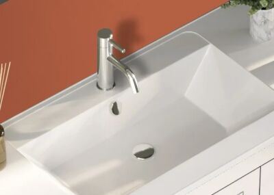 Badella Moderno Banyo Dolap Takımı 130cm Beyaz MODERNO 55130 V51 - 2