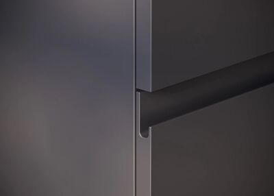 Badella Moderno Banyo Dolap Takımı 85cm Antrasit MODERNO 5585 V53 - 2