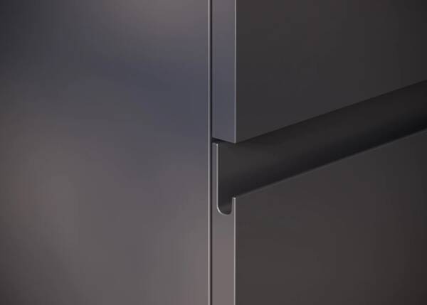 Badella Moderno Banyo Dolap Takımı 85cm Antrasit MODERNO 5585 V53 - 2