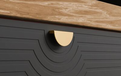 Badella Omega Banyo Dolap Takımı 100cm Antrasit OMEGA 28100 V51 - 2