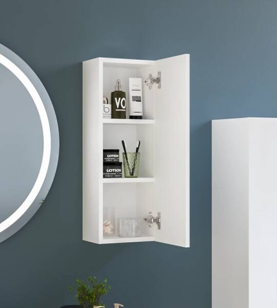 Badella Royal Banyo Dolap Takımı 120cm Beyaz-Ud ROYAL 28120 V54 - 3