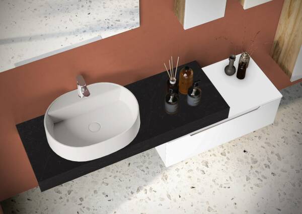 Badella Smart Banyo Dolap Takımı 120cm Beyaz SMART 28160 V53 - 2