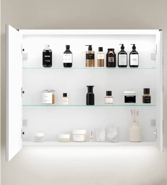 Badella Vesta Banyo Dolap Takımı 85cm Kırmızı VESTA 2885 V51 - 2