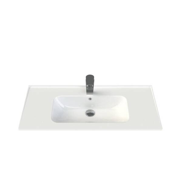 Cerastyle Blue Etajerli Lavabo 100x47 cm - 1
