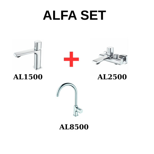 Creavit Alfa Batarya Seti (AL1500, AL2500, AL8500) - 1