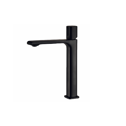 Creavit Alfa Uzun Lavabo Bataryası Mat Siyah BT.AL6500S - 1