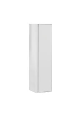 Creavit Alinda Boy Dolabı 135cm Parlak Beyaz - 1