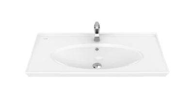 Creavit Antik Etajerli Lavabo 100cm AN101 - 1