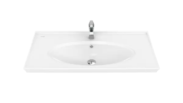 Creavit Antik Etajerli Lavabo 100cm AN101 - 1