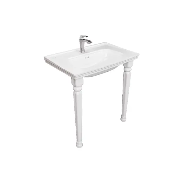 Creavit Antik Etajerli Lavabo 80cm AN081 - 1