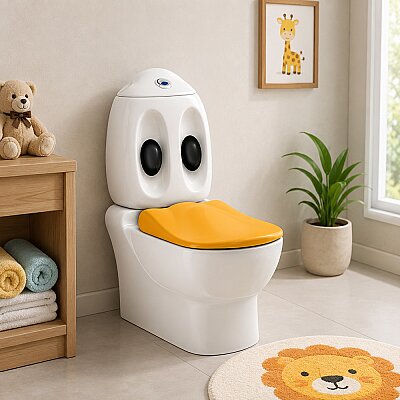 Creavit Ducky Duvara Dayalı Klozet Set DC360 - CREAVİT