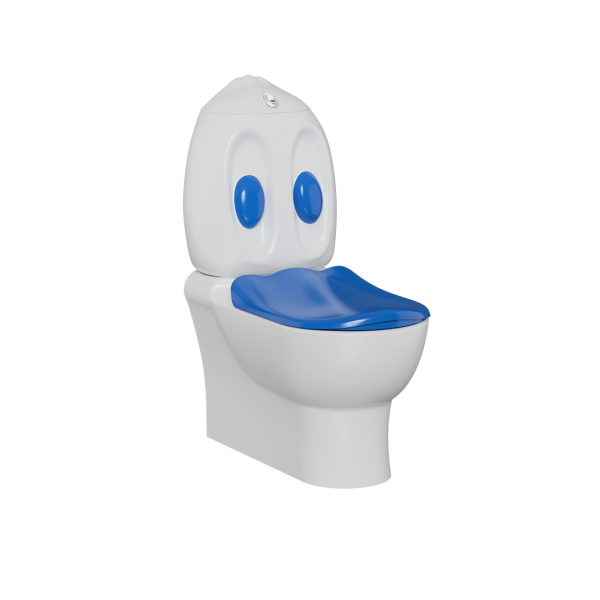 Creavit Ducky Duvara Dayalı Klozet Set DC360 - 2