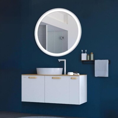 Creavit Elata Lavabo Dolabı 100 cm Beyaz - 1