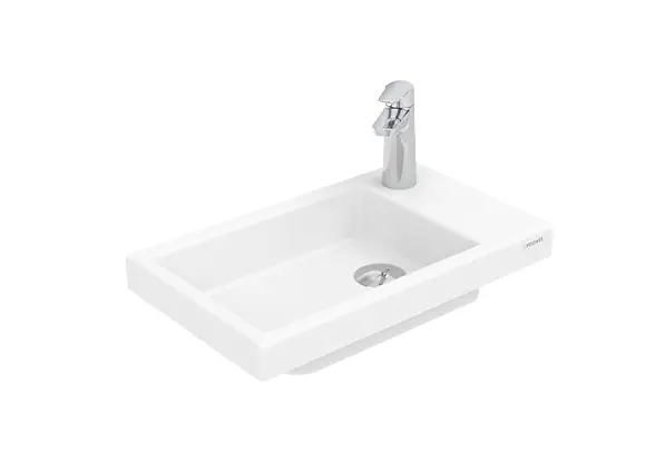 Creavit Elmas Lavabo TP026 Beyaz 50cm - 1