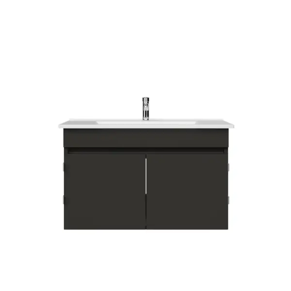 Creavit Flexio Lavabo Dolabı 65 Cm Antrasit - 1