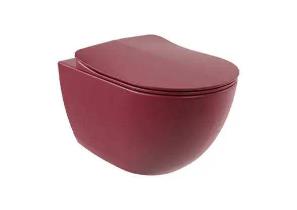 Creavit Free Rim-Off Asma Klozet Berry FE322 + Duck Klozet Kapağı - 1