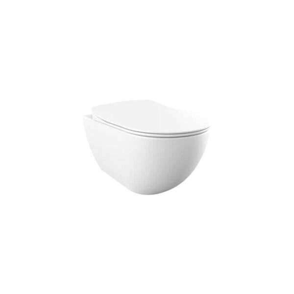 Creavit Free Rim-Off Asma Klozet Extra Beyaz FE322 + Duck Klozet Kapağı - 1