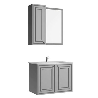 Creavit Kayra Lavabo Dolabı 60cm Gri - 1