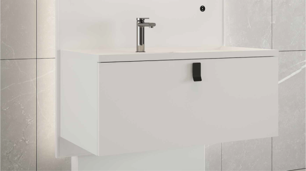 Creavit Level Lavabo Dolabı 100 Cm Beyaz - 2