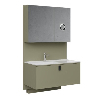 Creavit Level Lavabo Dolabı 100 Cm Palazzo - 1