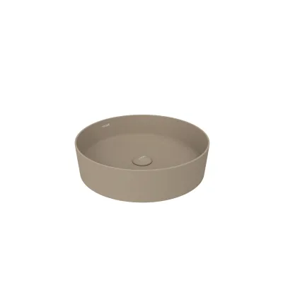 Creavit Loop Yuvarlak Çanak Lavabo Cappuccino Ø45 cm LP145 - 1