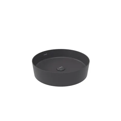 Creavit Loop Yuvarlak Çanak Lavabo Mat Antrasit Ø45 cm LP145 - 1