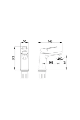 Creavit Luna Lavabo Bataryası BT.LN1500 - 2