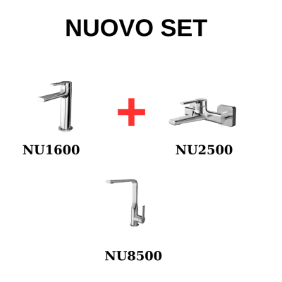 Creavit Nuovo Batarya Seti (NU1600, NU2500, NU8500) - CREAVİT