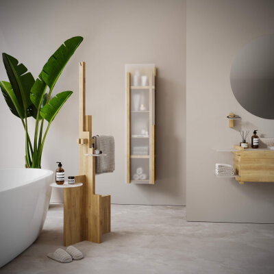 Creavit Oniva Serisi Boy Dolabı - CREAVİT