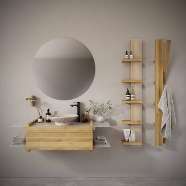 Creavit Oniva Serisi Lavabo Dolabı (120cm) - 1