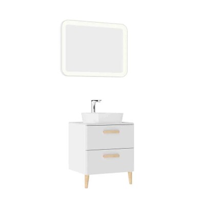 Creavit Patara Lavabo Dolabı 60cm Beyaz - 1