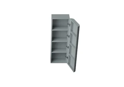 Creavit Rayas Boy Dolabı Mat Gri - 3