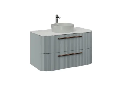 Creavit Rayas Lavabo Dolabı 100 Cm Mat Gri - 2