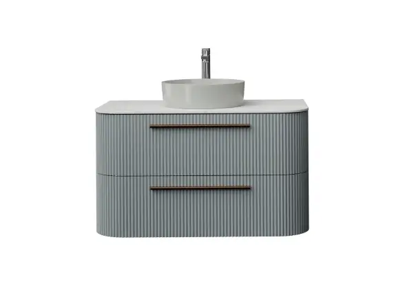 Creavit Rayas Lavabo Dolabı 100 Cm Mat Gri - 1