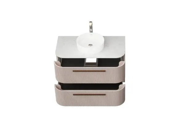 Creavit Rayas Lavabo Dolabı 100 Cm Pudra - 3