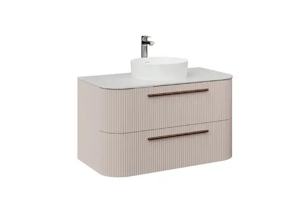 Creavit Rayas Lavabo Dolabı 100 Cm Pudra - 2