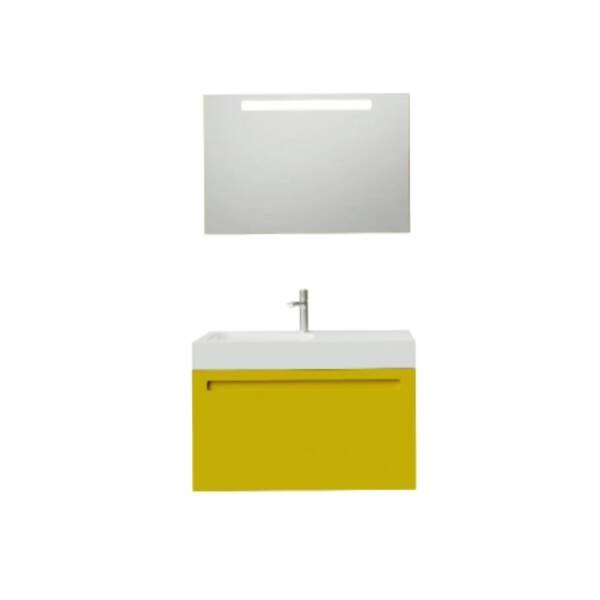 Creavit Recta Banyo Dolabı 105 Cm Amber - 1