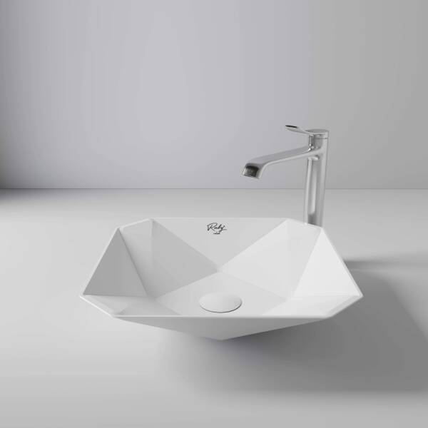 Creavit Ruby Tezgah Üzeri Lavabo 40X40 - 1