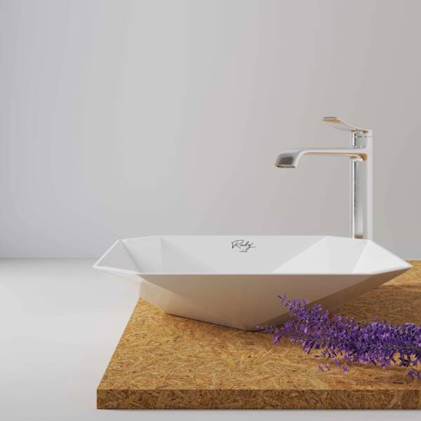 Creavit Ruby Tezgah Üzeri Lavabo 40X40 - 3